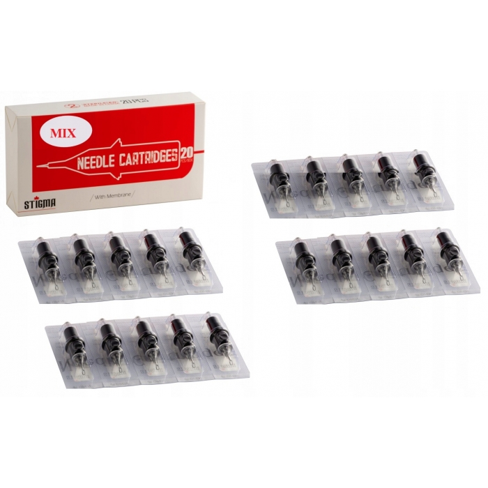 20x Stigma Tattoo Needle Cartridges set for the line