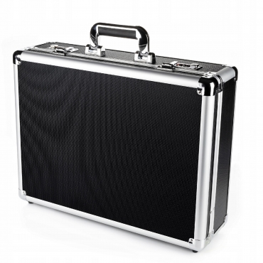 LARGE CODE SUITCASE WITH SPONGE, NOT JOKERS, black