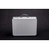 LARGE CODE SUITCASE WITH SPONGE, NOT JOKERS, silver