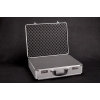 LARGE CODE SUITCASE WITH SPONGE, NOT JOKERS, silver