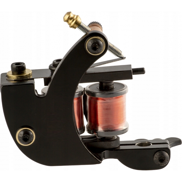 Cinco Liner coil tattoo machine. Solid