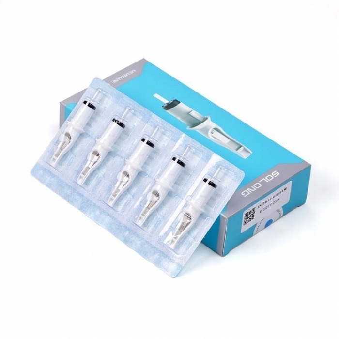 Set of Cartridges Tattoo Needles Solong 5x 14RL 0.25 m