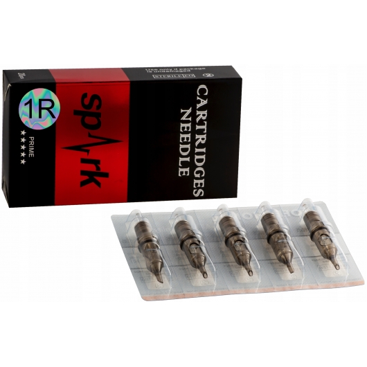 SPARK Tattoo Needle Cartridges set 5 x 1R 0.40mm