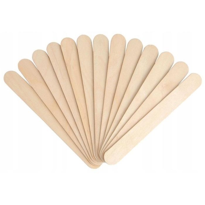 Wooden spatulas, pack of 10