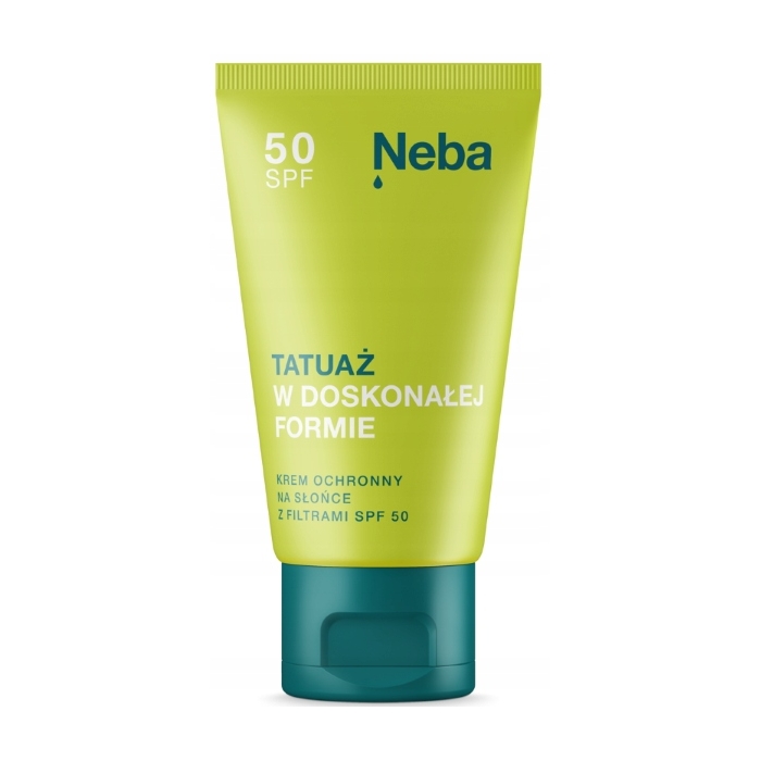 Neba SPF50 sunscreen 50 ml tattoo